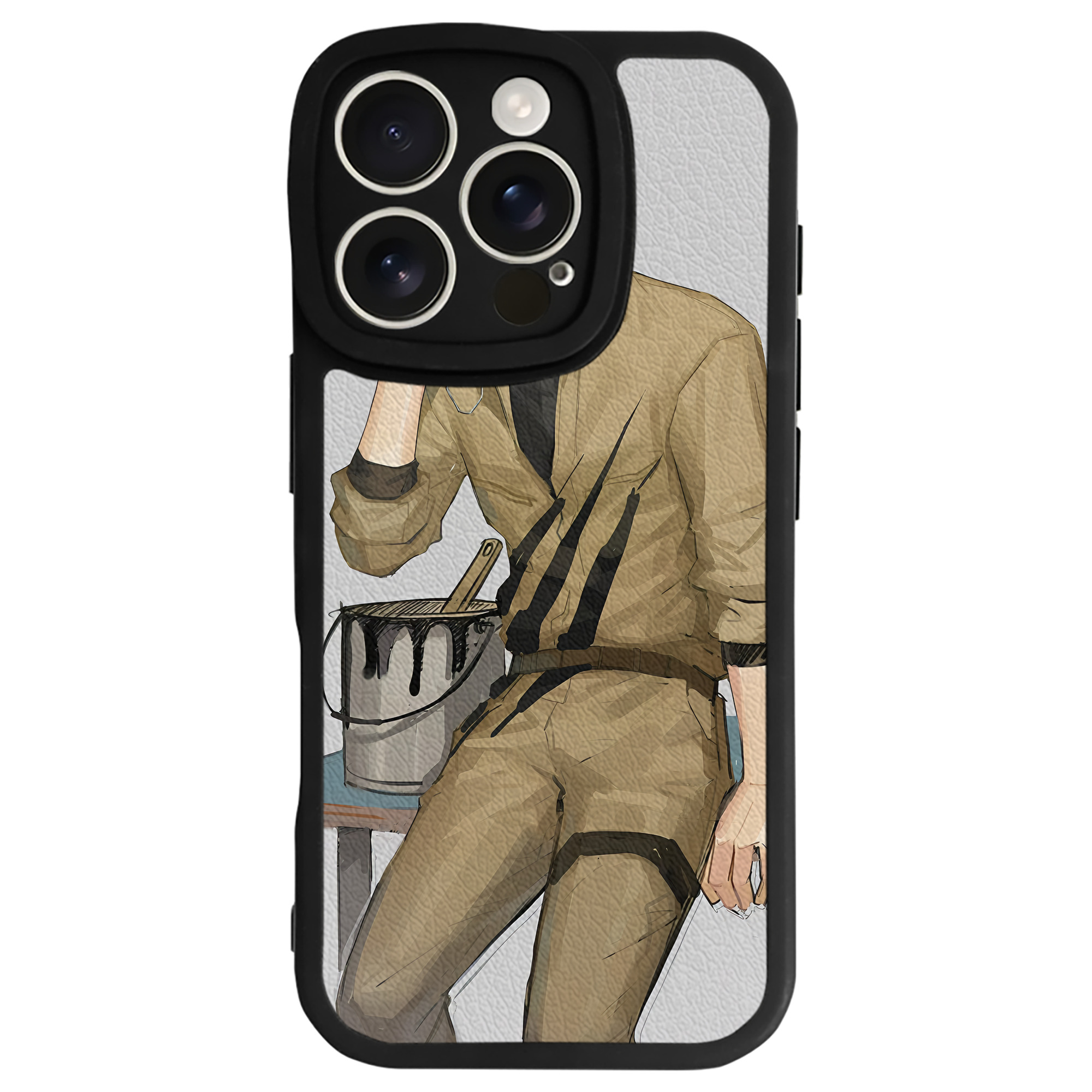 （画像用） ハイキュー!! Haikyu!! 【iPhone 16シリーズ対応】シリコンスマホケース（レザー調） 材質：シリコン